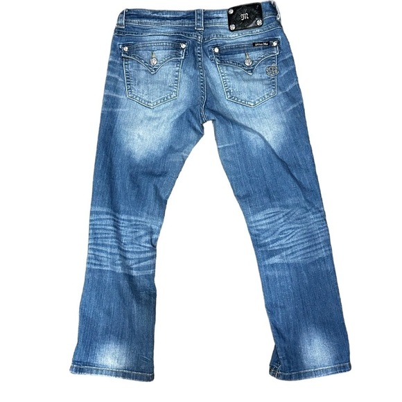 Miss Me Boyfriend Capri Denim Jeans Size 27 Style JB5547P2 - Picture 1 of 6